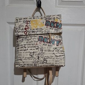 DKNY Tilly Graffiti Backpack‎
